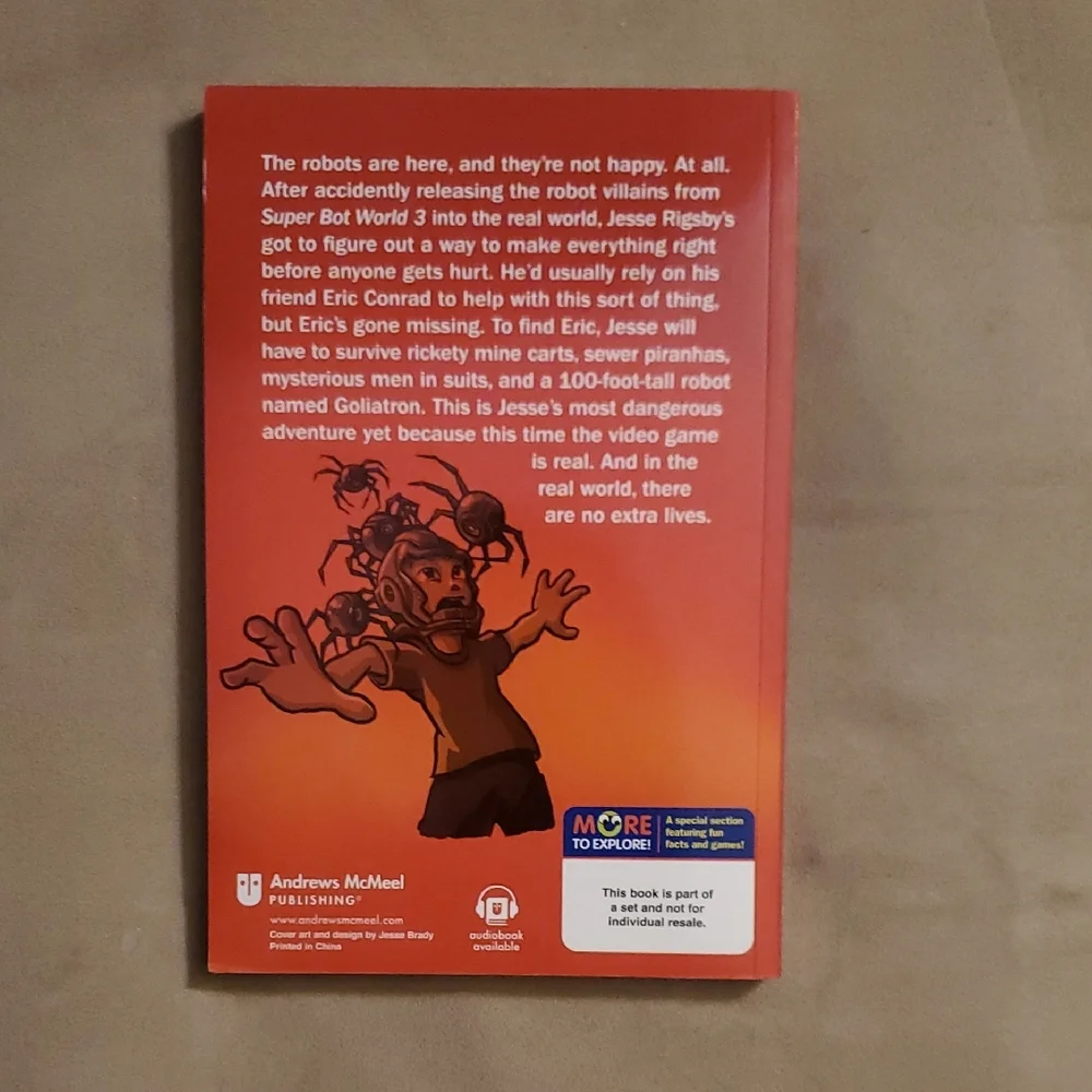 Trapped in a Video Game: Robots Revolt by Dustin Brady